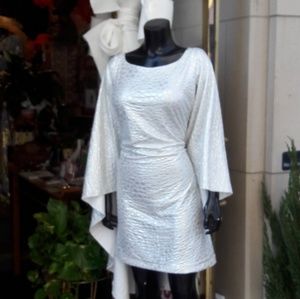 White Mahogany Short Dress